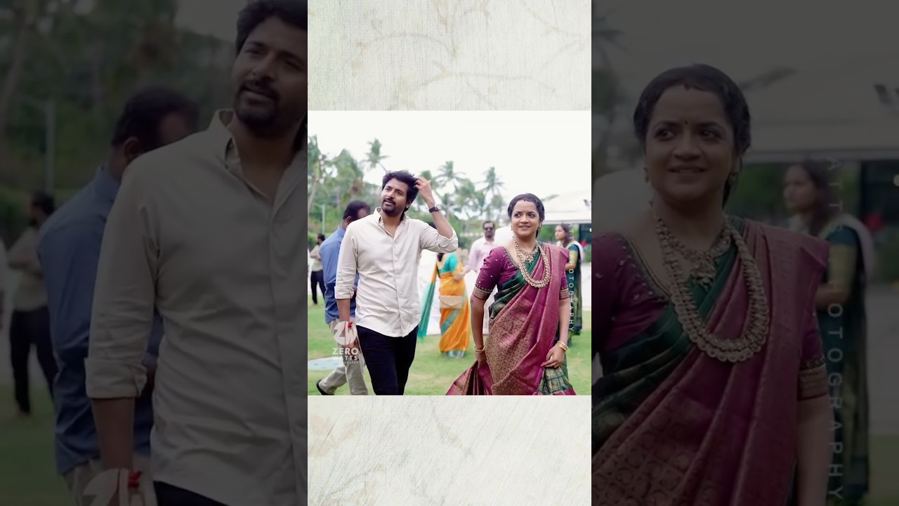 Siva Karthikeyan and his wife as wedding guests - @zerowattsphotography #tamilweddings #weddings