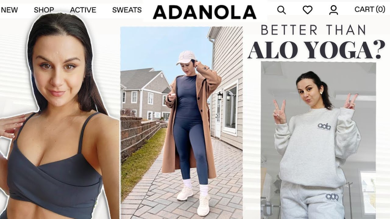 ALO YOGA IS IN TROUBLE… | ADANOLA TRY ON HAUL REVIEW! #activewear