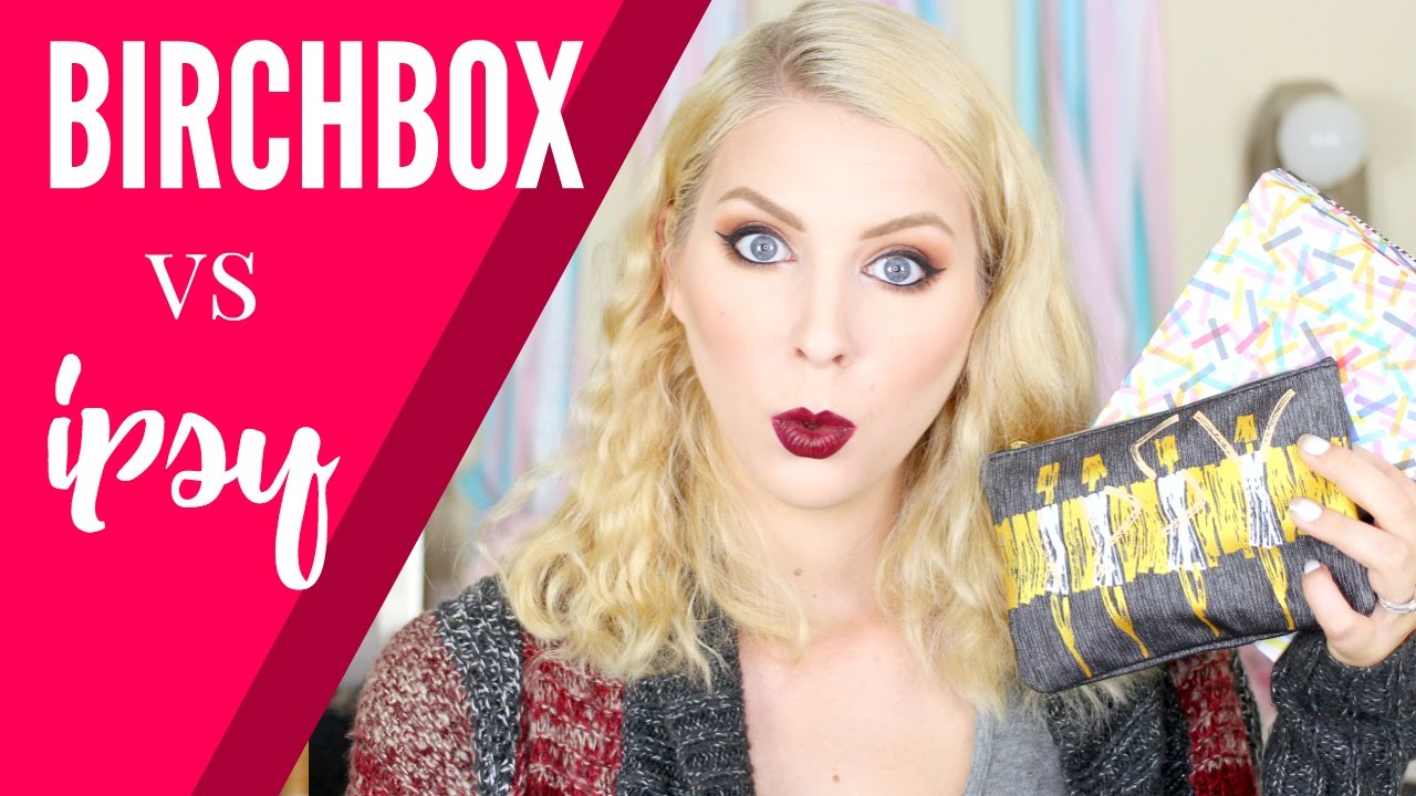 Ipsy vs  Birchbox September 2016 | Battle of the Boxes