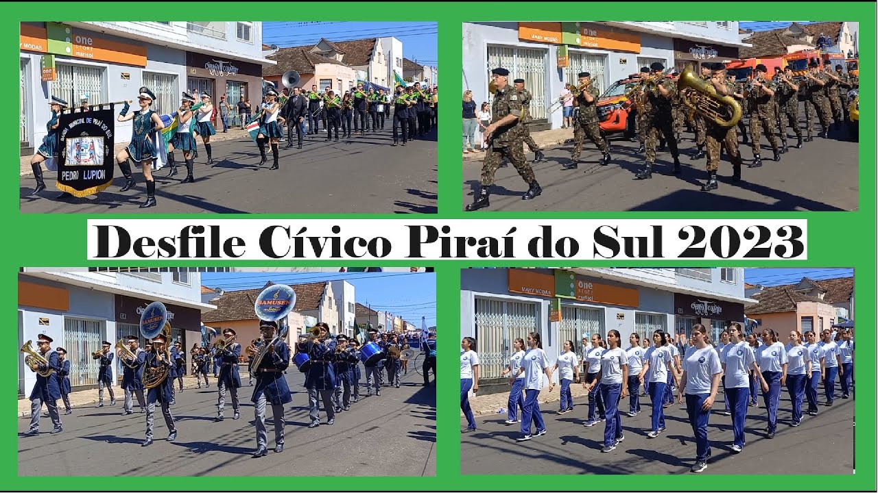 Piraí do Sul - Desfile Cívico Municipal da Independência 17/09/2023