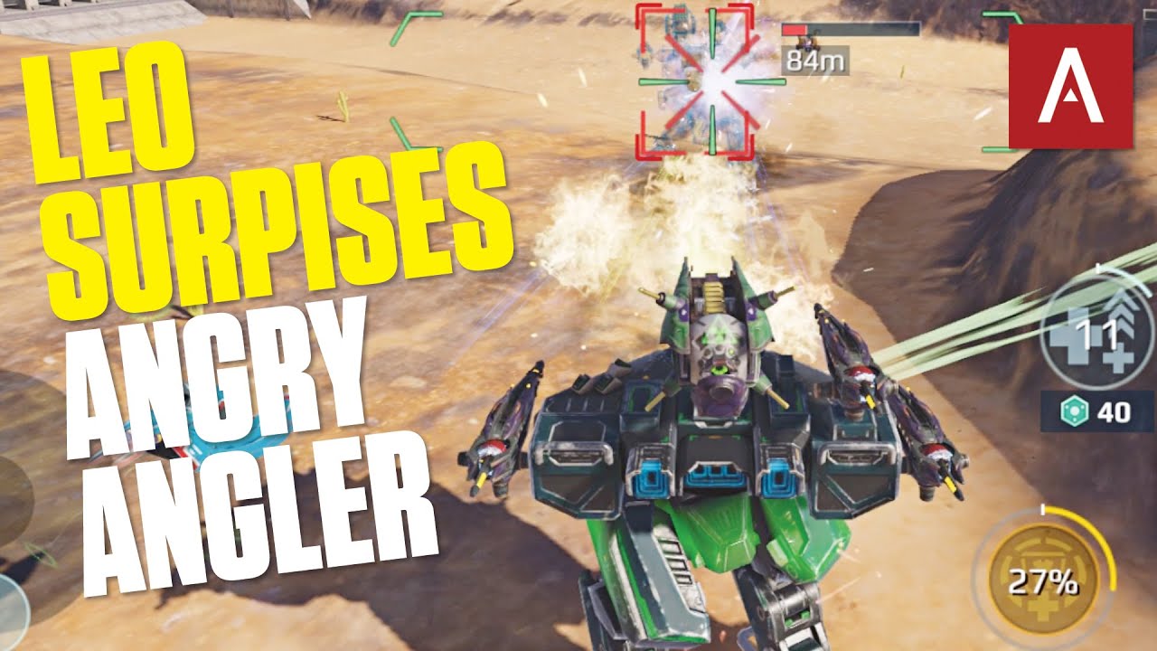War Robots &mdash; Leo превратился в убийцу меты! Геймплей за Leo в WR