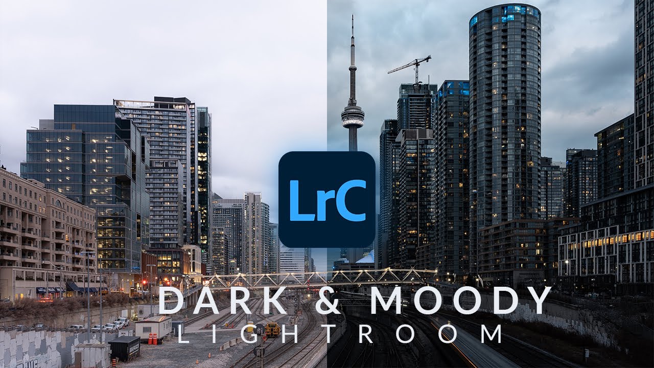 How to edit DARK & MOODY Cityscape Photos in Lightroom