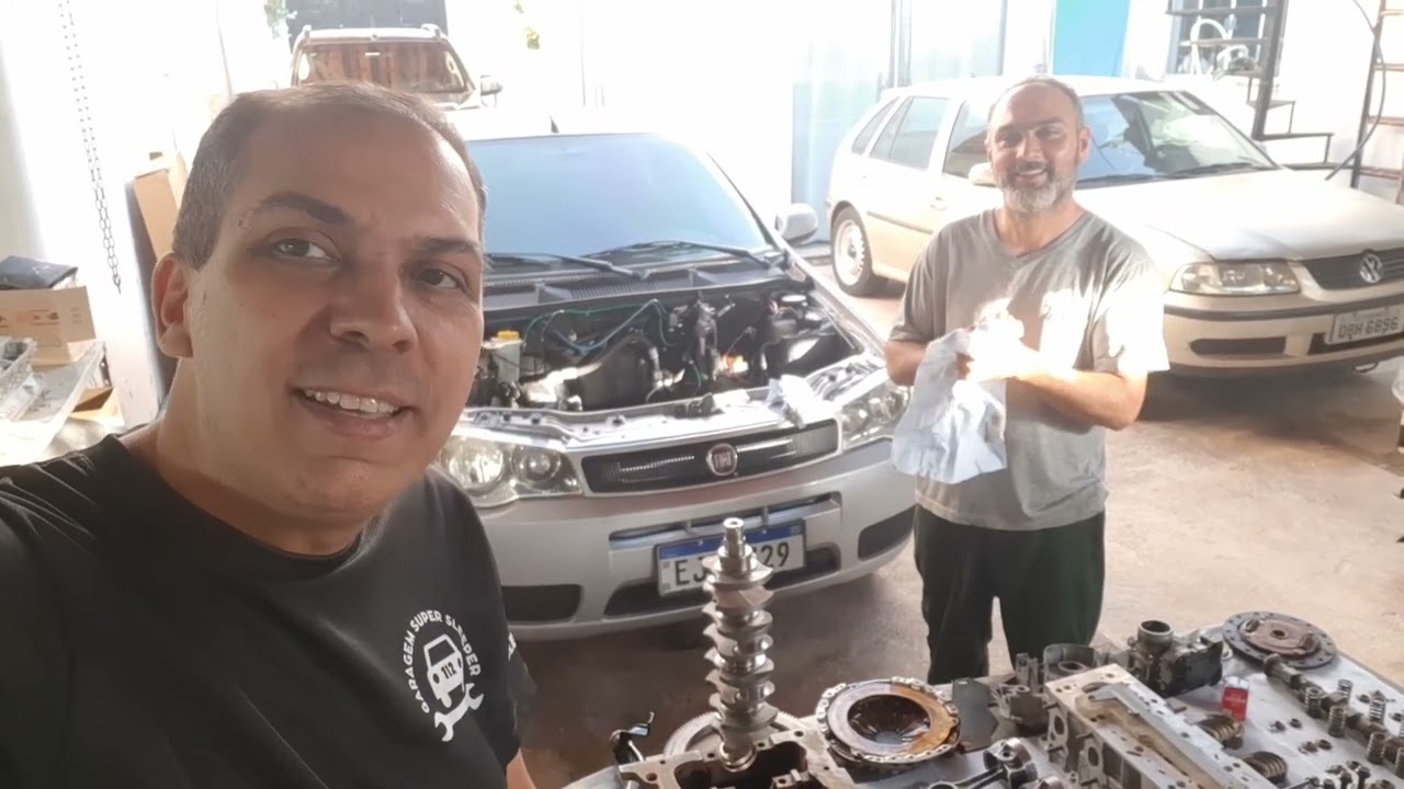 Montagem do Miolo do Motor - Fiat Fire de 1.0 para 1.4 - Projeto PEDRA BRUTA !!!