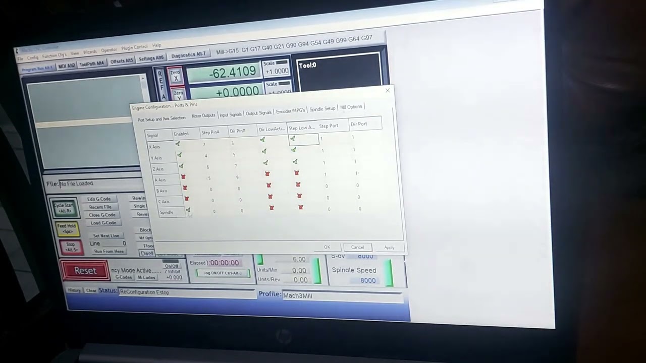 Mach3 Limit Switch Setup agar berfungsi dengan baik