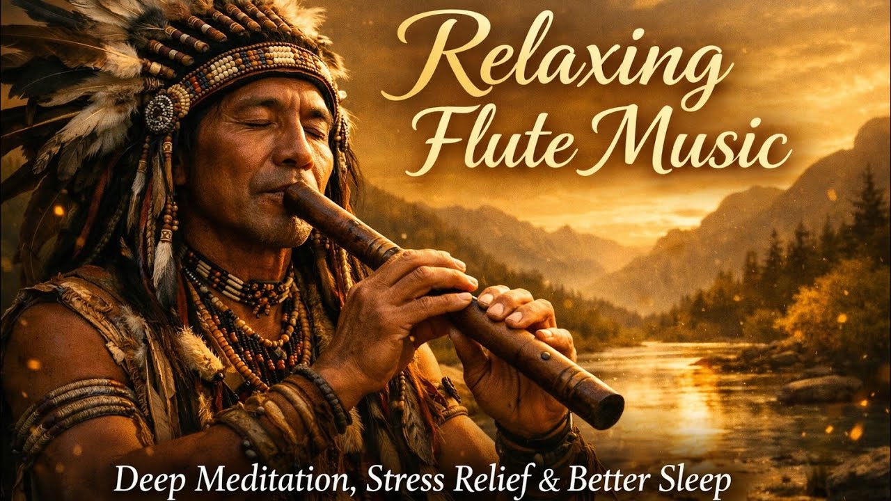 Soothing Flute Music | Anxiety Relief, Meditation & Sleep