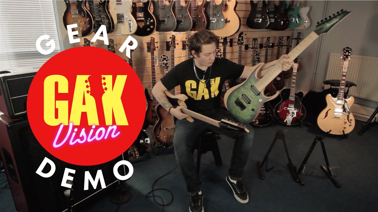 Ibanez 2016 RGDIX6MRW-CBF demo With GAK