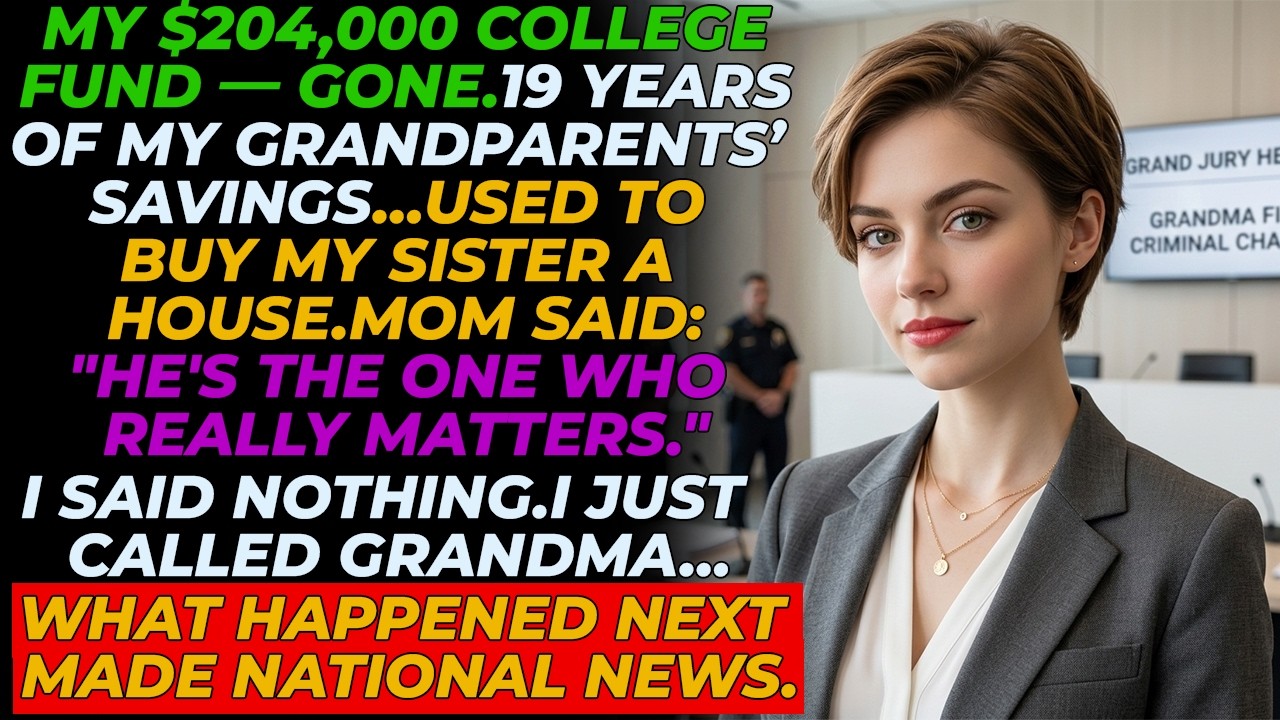 My Parents Stole My $204K College Fund. Grandma Filed Criminal Charges Against Her Own Daughter