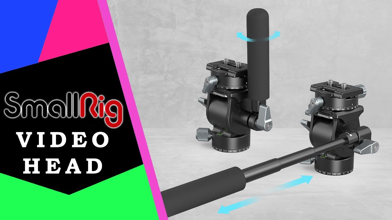 SmallRig 3457 🧊 Dobra Lekka głowica olejowa / Recenzja 4K