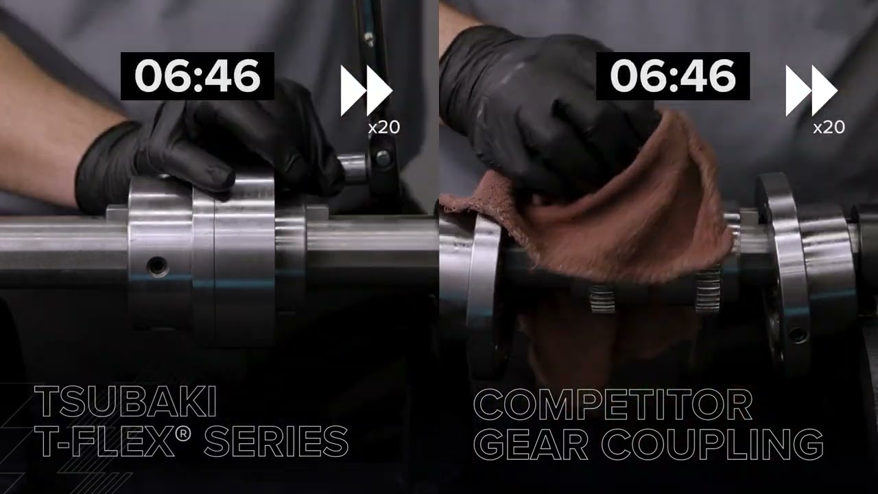 Tsubaki T Series vs Competitor Gear Coupling
