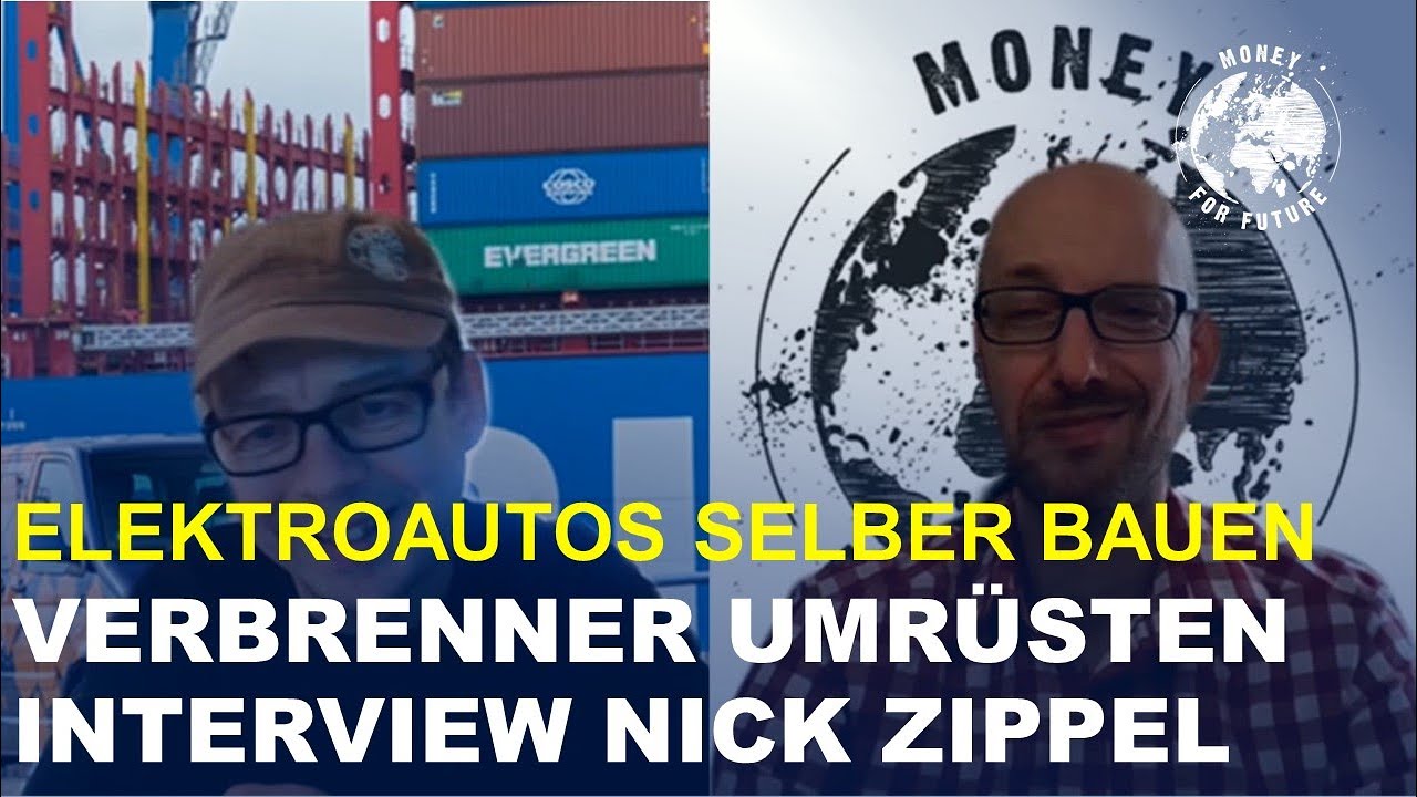 Elektroauto selber bauen! Verbrenner umrüsten! E-Autos von Startup naext mit Nick Zippel