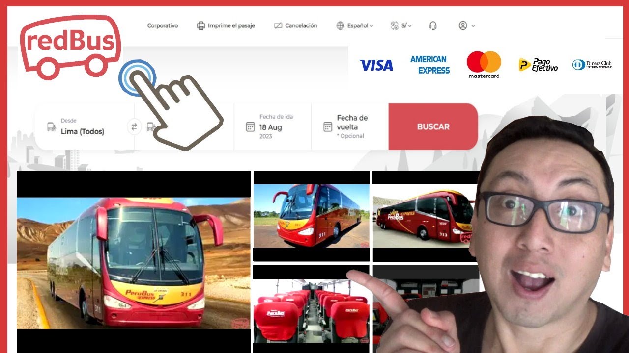 COMO COMPRAR PASAJES en RedBus - MUY FACIL !