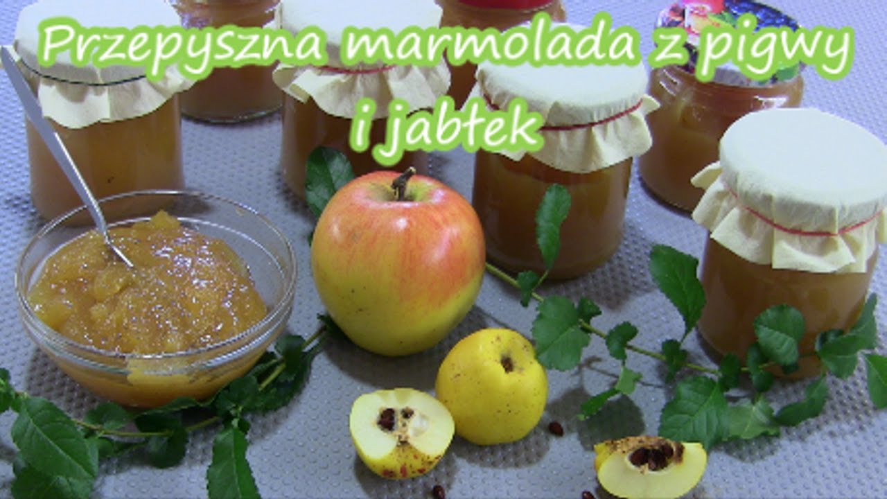 Przepyszna marmolada z pigwy i jabłek