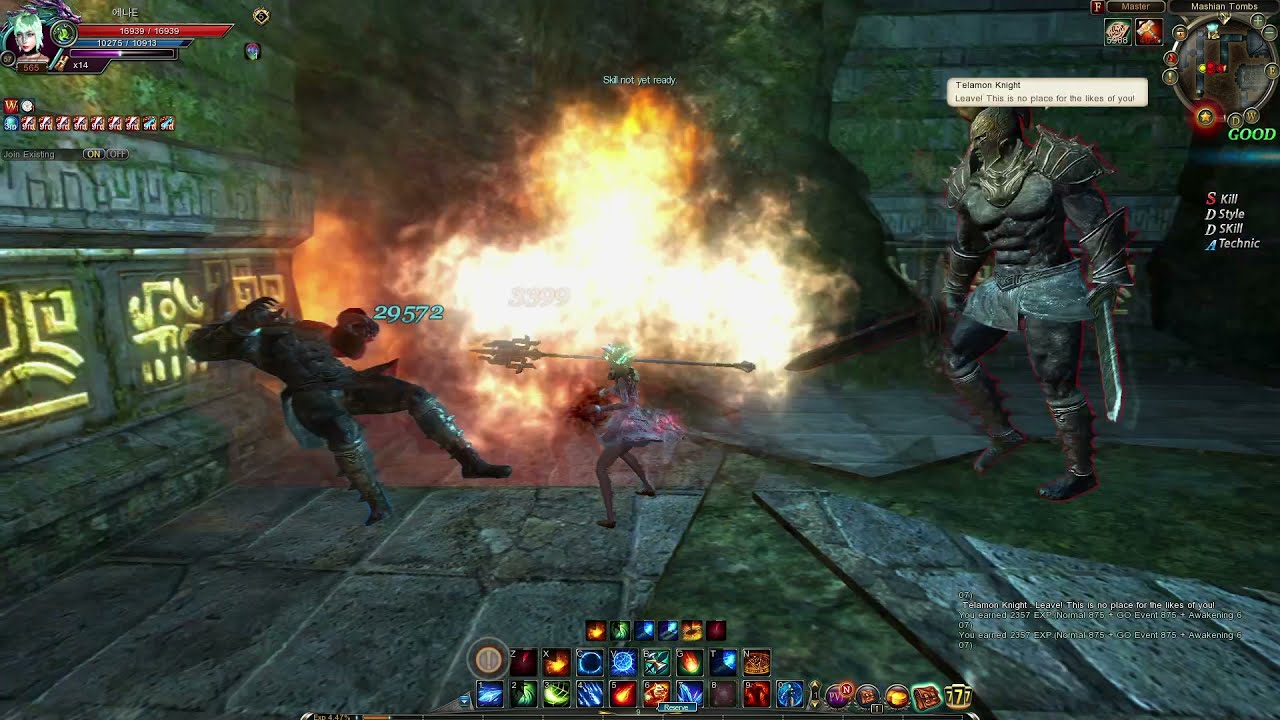 C9 Reminiscence/Okapia dungeon Master Running/part.2