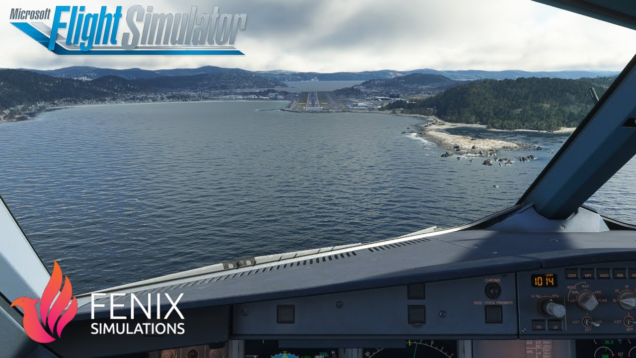 MSFS 2020 | Tricky landing Wellington - Gusting 27kts | Fenix A320
