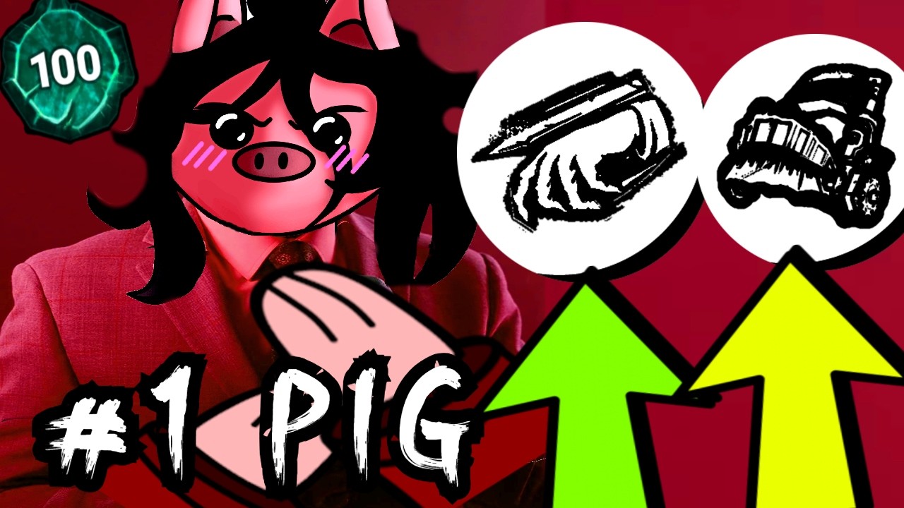 40 Minutes of TOP Pig Gameplay | #1 Pig DBD Shows How to Win!