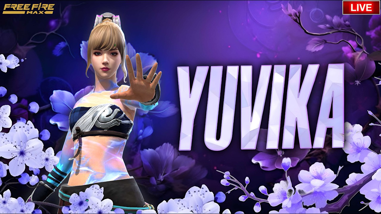 🔴 Free Fire Live Guild Test 🔥 1vs4 Hardest Fight ☠️ | Road to 60K Subscriber ! 🔥 #fflive #girllive