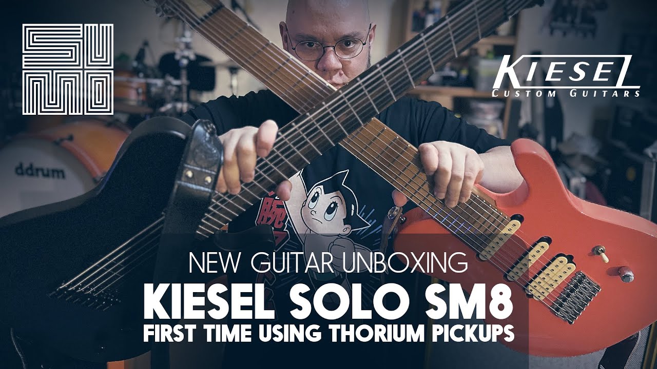 KIESEL SOLO SM8 UNBOXING, THORIUM PICKUPS