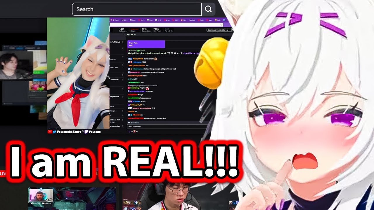 Filian Surprise Reveal Broke Twitch Homepage