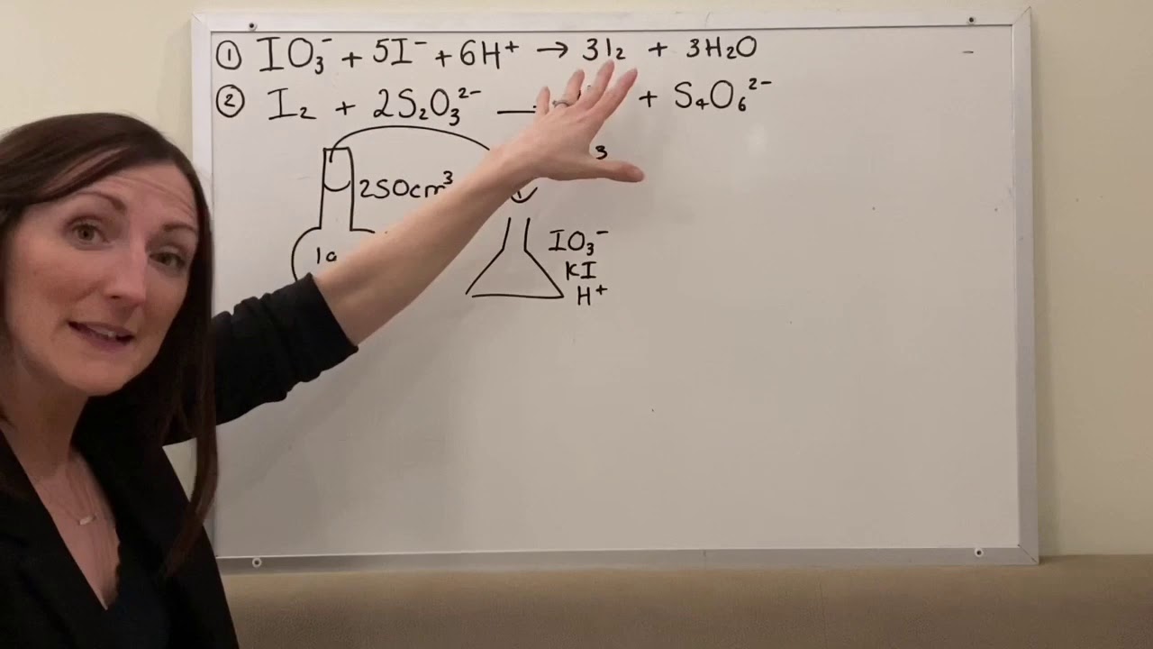 A-Level Chemistry Sodium Thiosulfate and Iodine Titrations