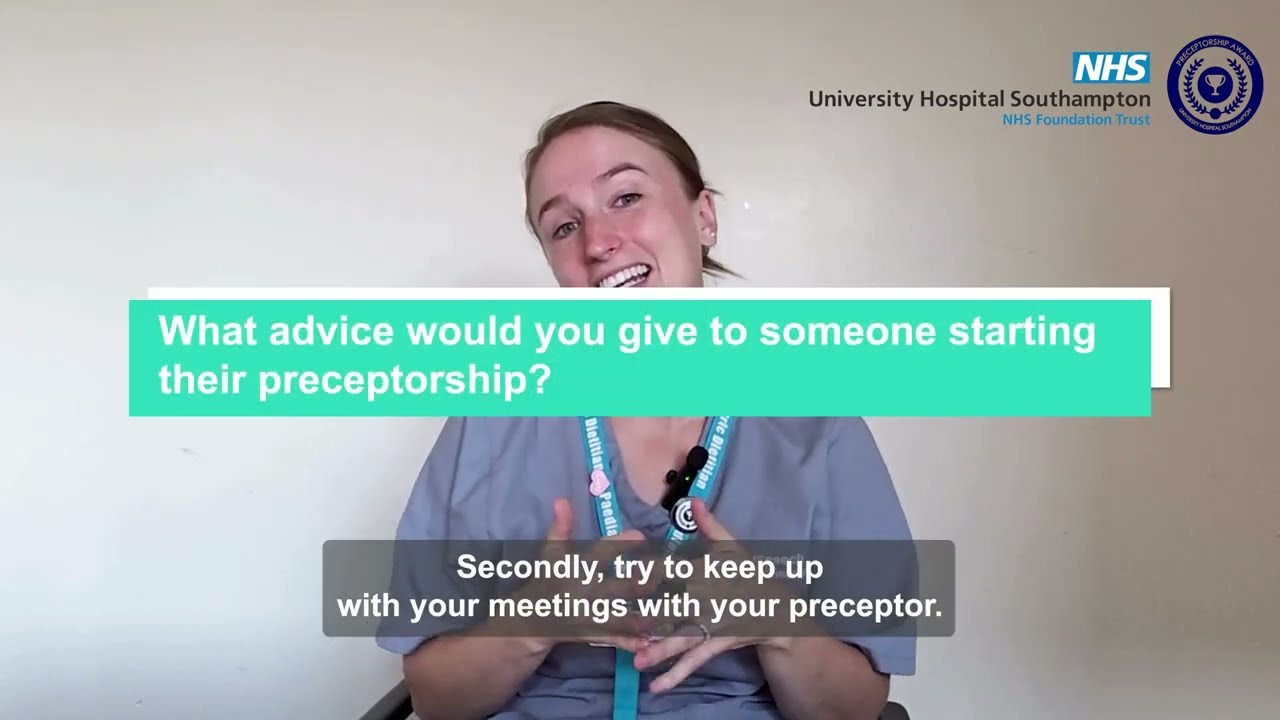 Imogen, Preceptee to Preceptor - UHS Preceptorship