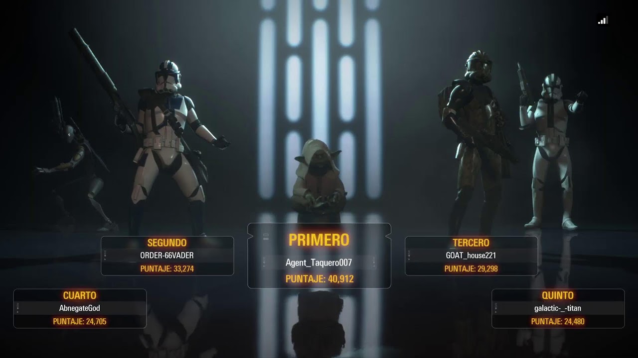 STAR WARS Battlefront 2 - Gameplay HD  Heroes vs villanos l HVV