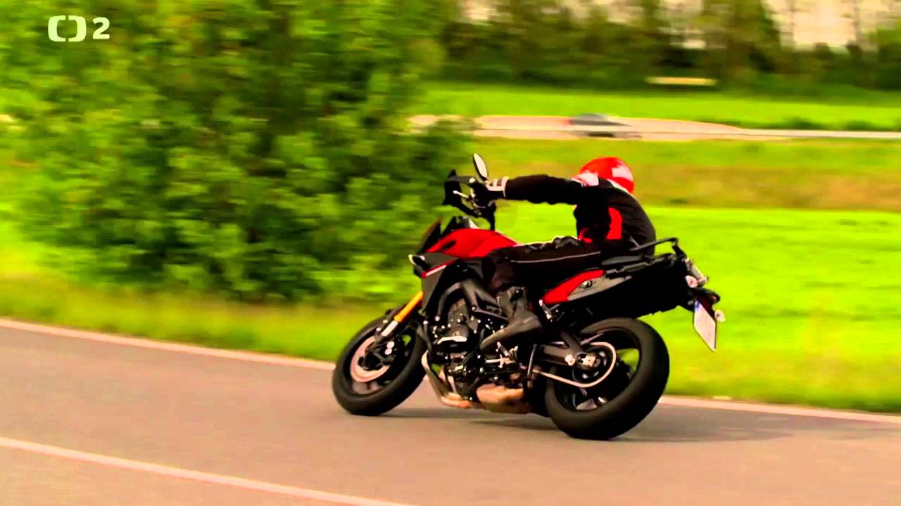 YAMAHA MT09 Tracer - Automotorevue ČT - test Míra Lisý