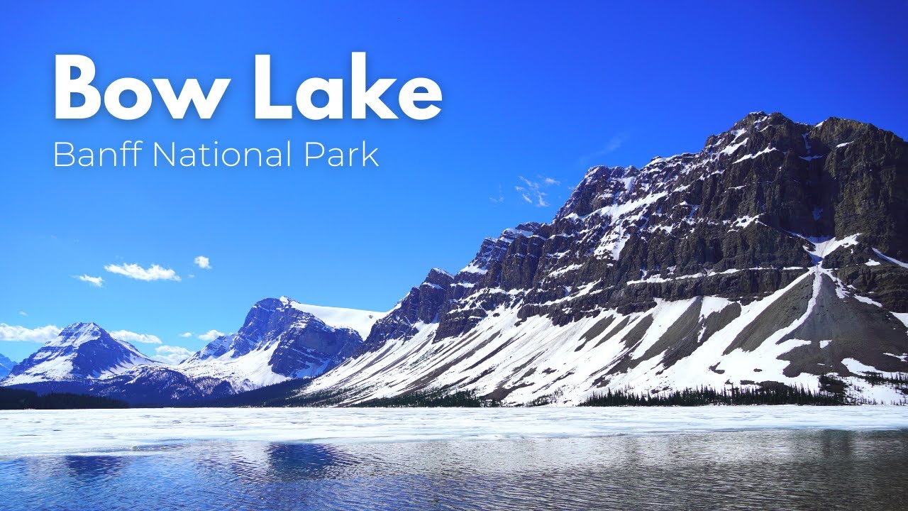 Bow Lake Guide, Icefield Parkway Drive, Canadian Rockies [4K]【カナダ自然 Vlog】 SONY a6400 18-135 + GoPro
