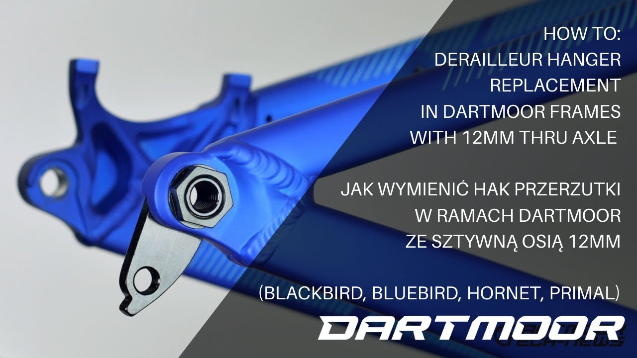 How to - Derailleur Hanger Replacement in Dartmoor frames with 12mm thru axle