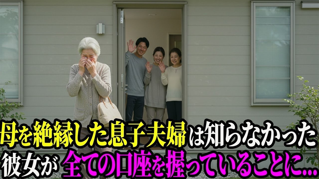 「他人は敷地を跨ぐな」と絶縁宣告をする息子夫婦は知らなかった。その夜、私が”生活費の口座”を凍結させたことを