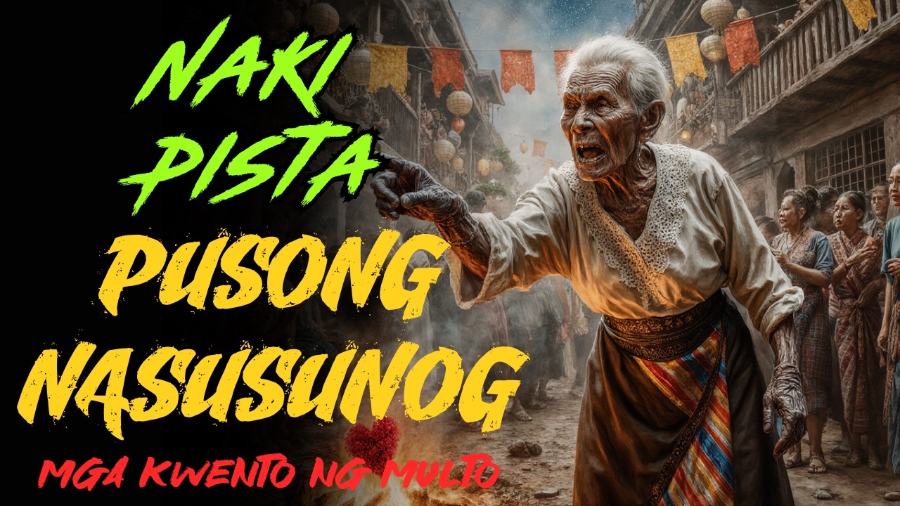 NAKI PISTA SA BIYENAN MAY PUSONG NASUSUNOG HORROR