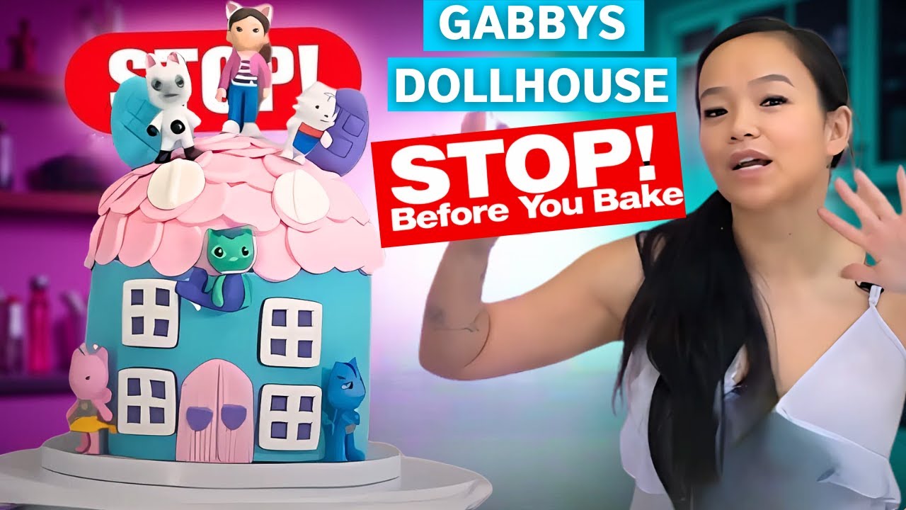 STOP - Watch This Before You Make a Gabby’s Dollhouse Cake