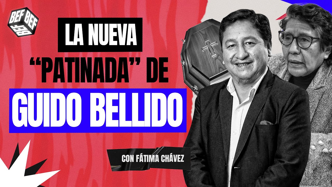 &iexcl;GUIDO BELLIDO PATIN&Oacute; FEO CONTRA CONGRESISTA &lsquo;CORTAU&Ntilde;AS&rsquo;! ⚰️ 🤡 | BEF 🗞️