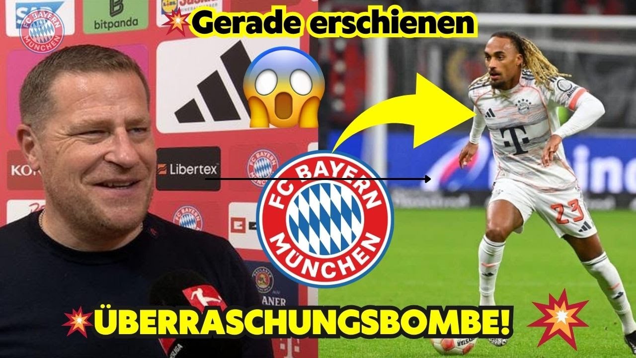 🚨Bombe Nachrichten! hat alle überrascht! AKTUELLE NACHRICHTEN VOM FC BAYERN MÜNCHEN