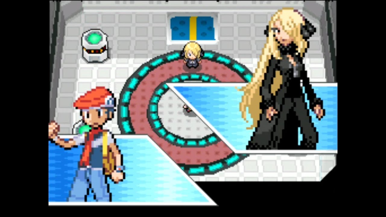 Pokemon Pearl Boss 27 Champion Cynthia