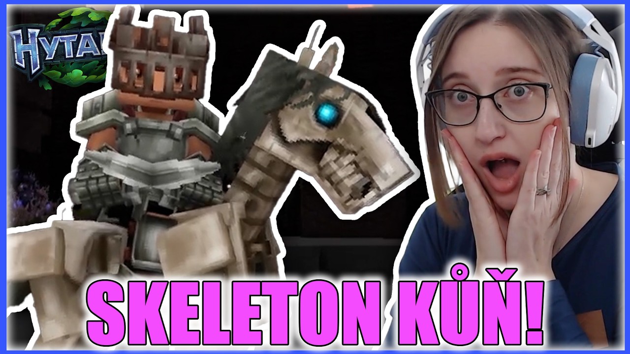 NAŠLI JSEM SKELETON KONĚ!😱 Hytale #7  @VendaliTwo