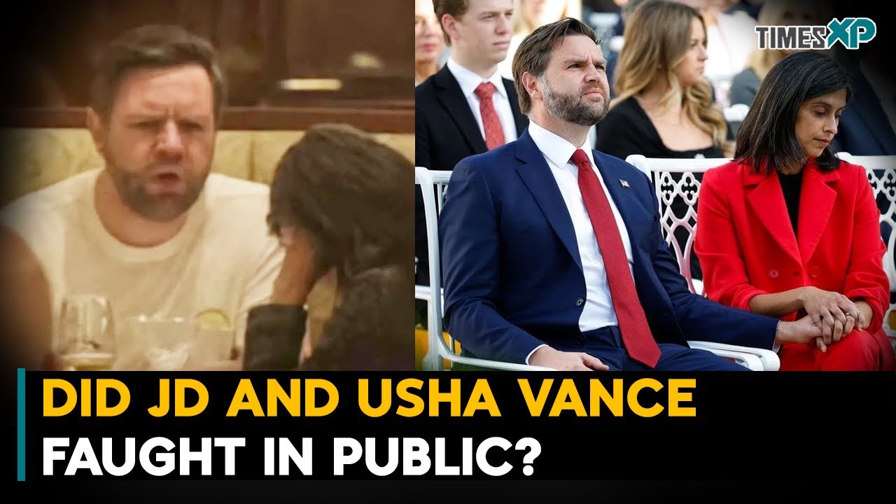 JD Vance Reacts to Viral &ldquo;Fight&rdquo; Photo | U.S News