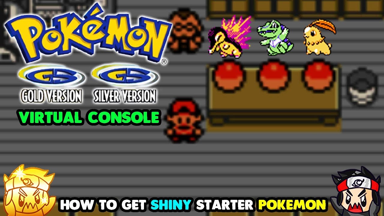 How to HUNT Shiny Starter Pokemon in Pokemon Gold & Silver on 3DS Virtual Console!