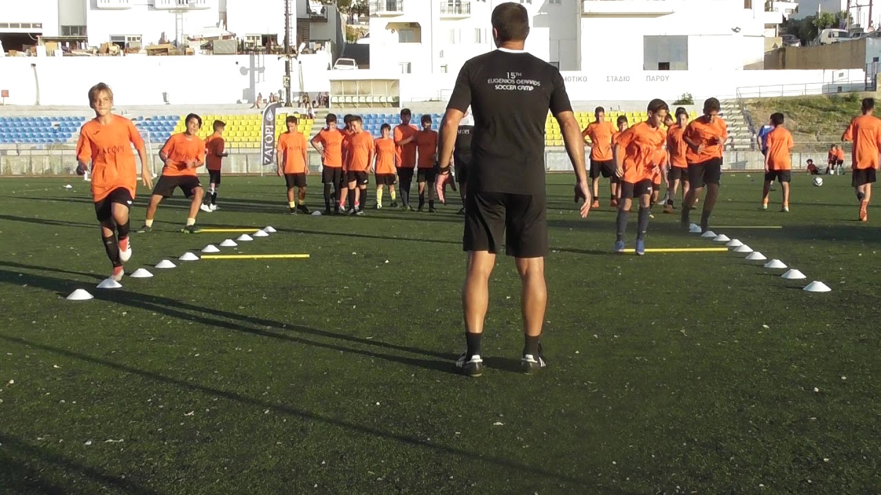 Complex  coordination  on rings, sticks, cones, hurdles....
