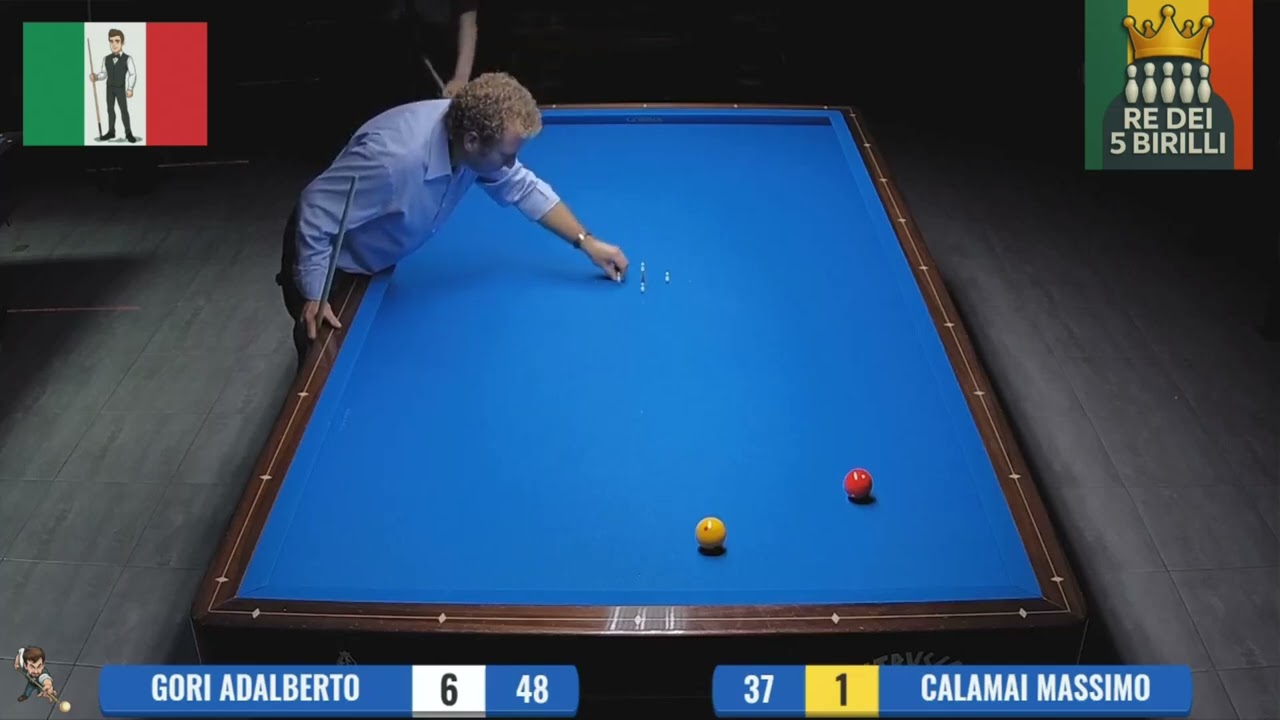 🧭 Calamai Massimo vs Gori Adalberto – Parte 1 | Allenamento 4 (5 Birilli) 🧭