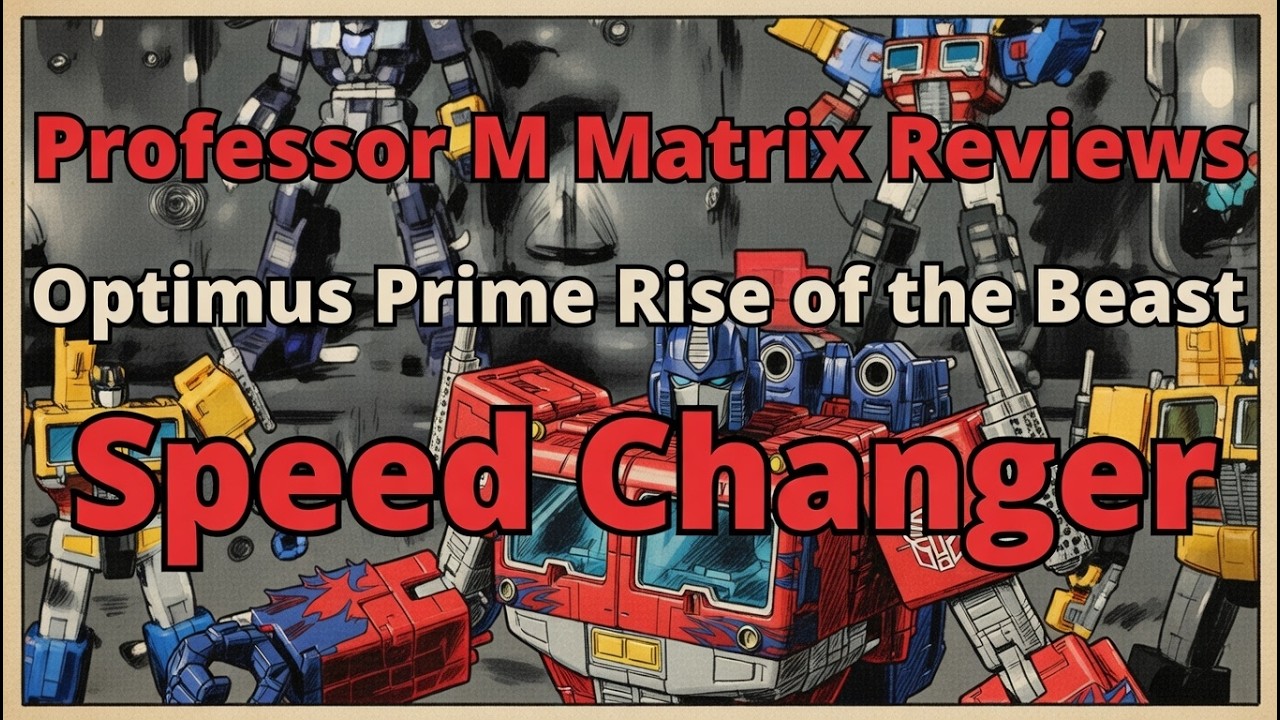 #transformers #review - Optimus Prime - Rise of the Beasts Speed Changer Class - #optimusprime