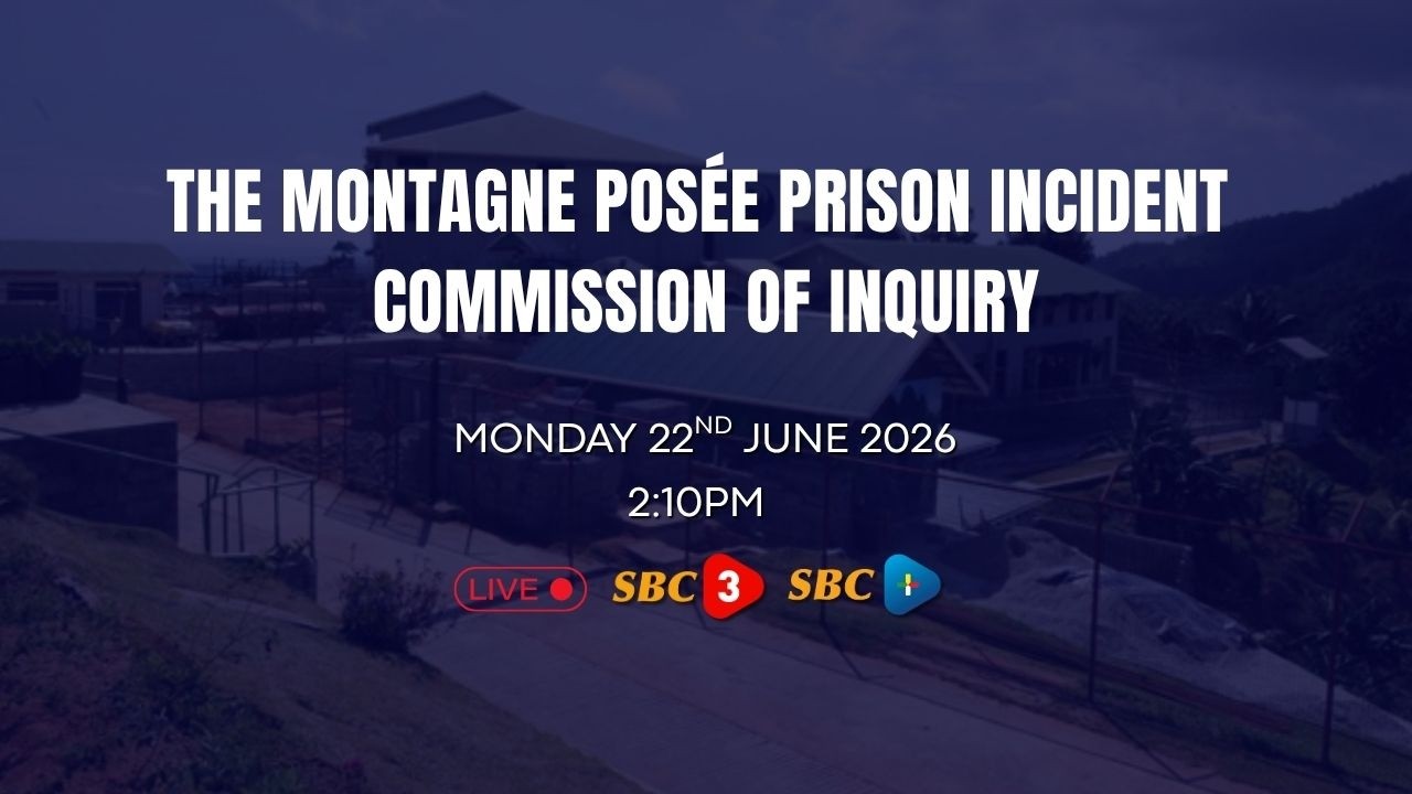 SBC LIVE | THE MONTAGNE POS&Eacute;E PRISON INCIDENT COMMISSION OF INQUIRY (Part 3) - 22.06.2026