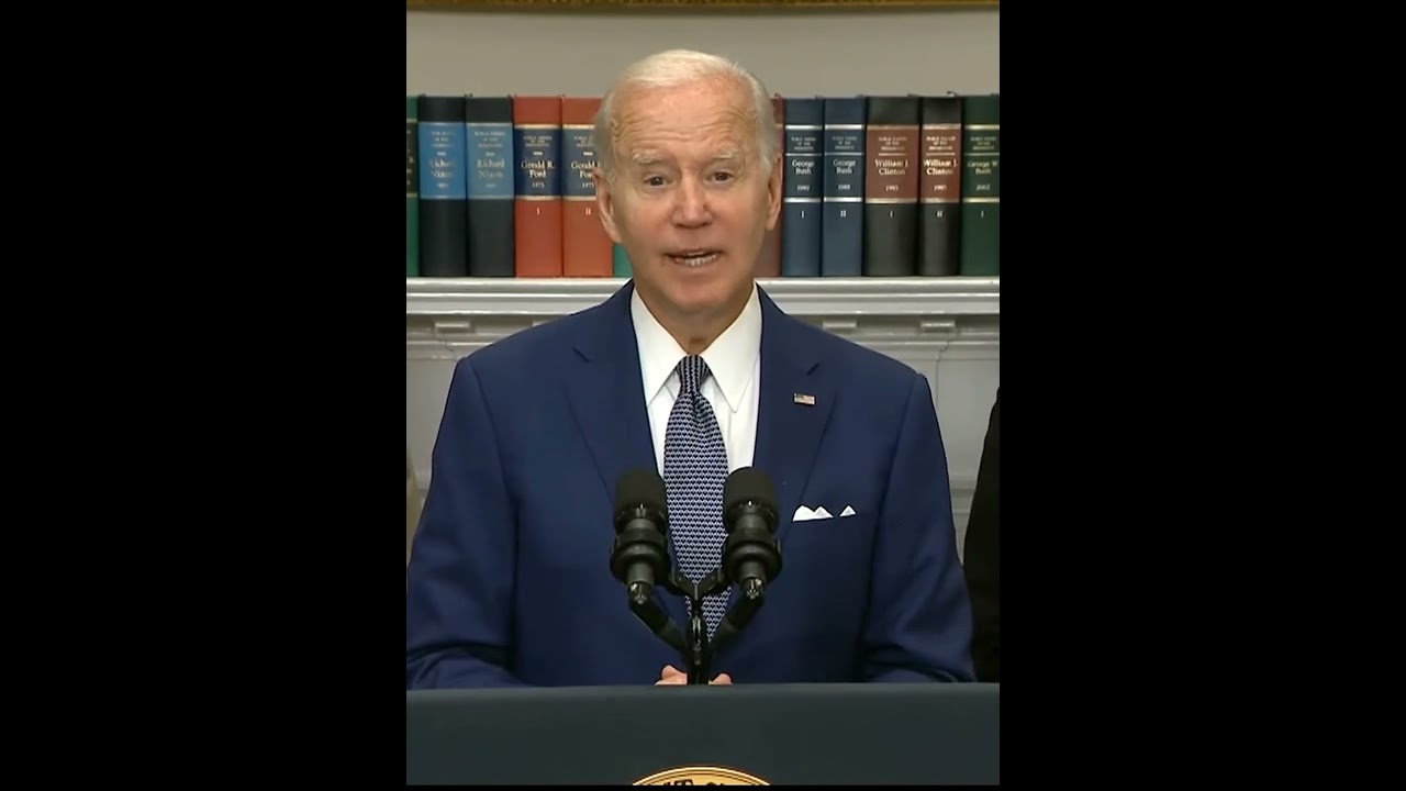 Joe Biden reads 