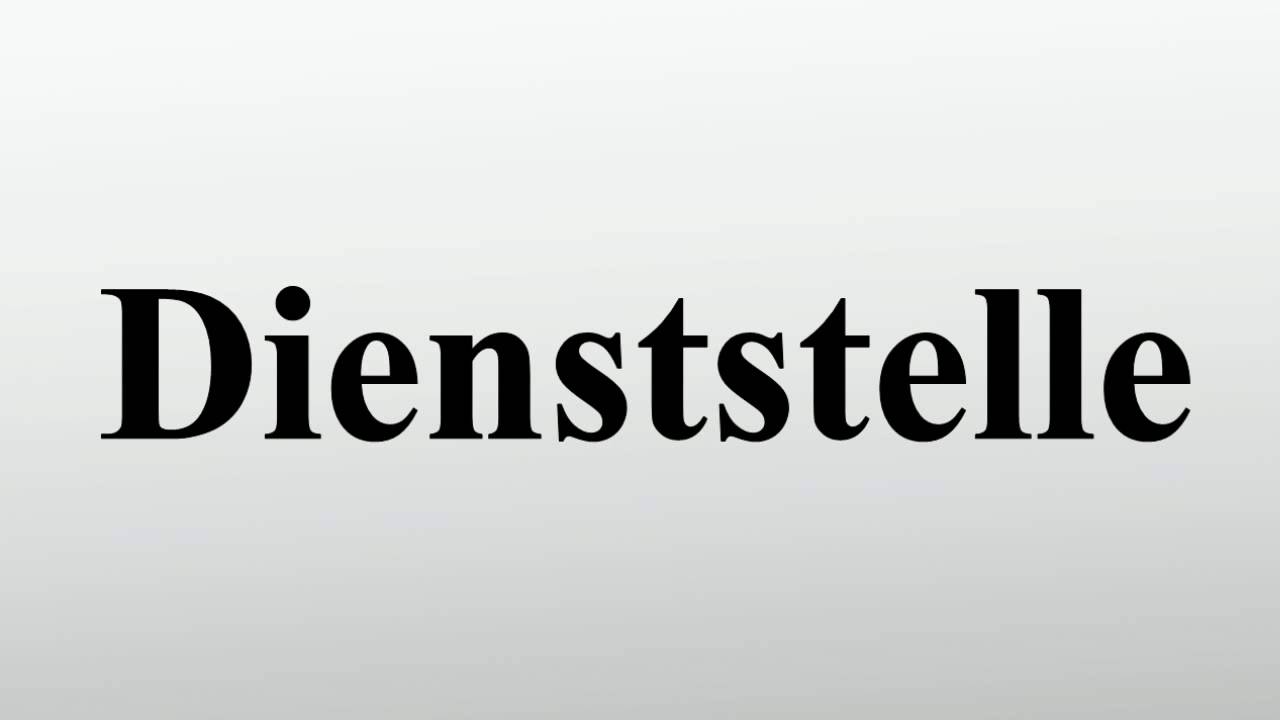 Dienststelle