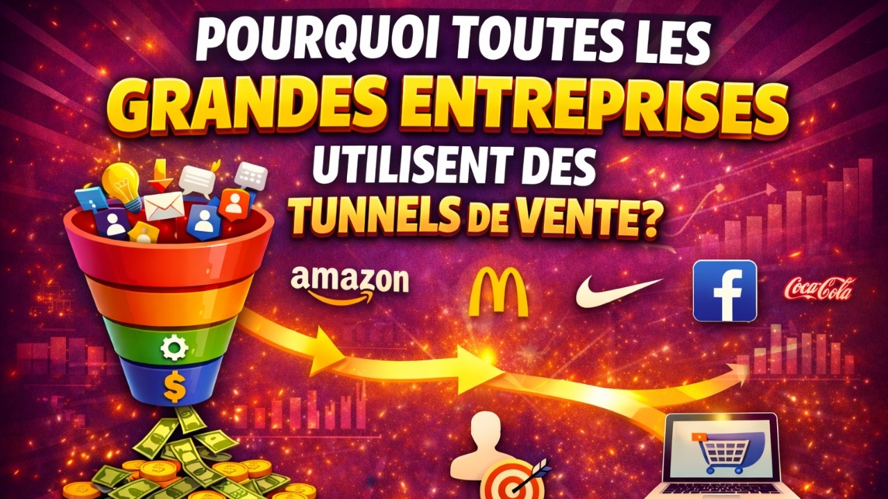 Voici les Tunnels de Vente que les Grandes Entreprises Utilisent pour Vendre
