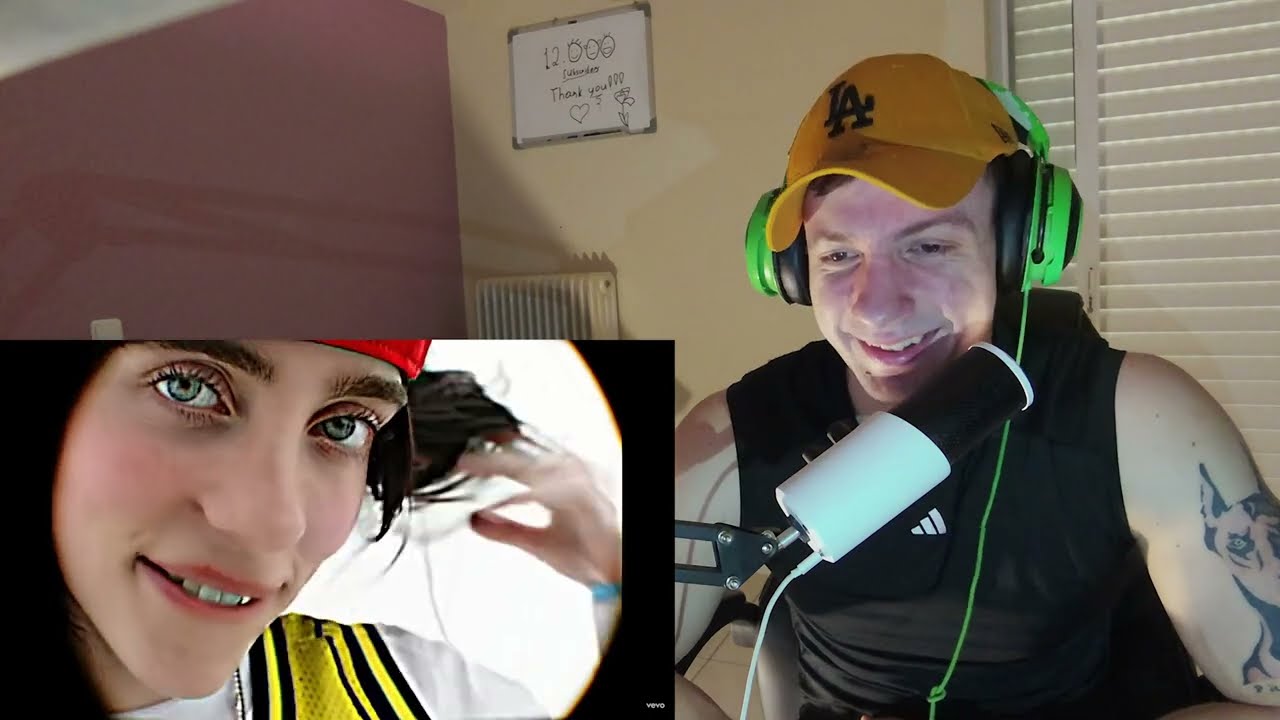 RAP FAN REACTS TO Billie Eilish - LUNCH