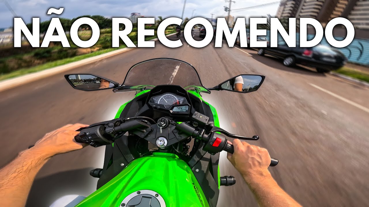 NINJA 300 2026 COMO PRIMEIRA MOTO *sem experiência*