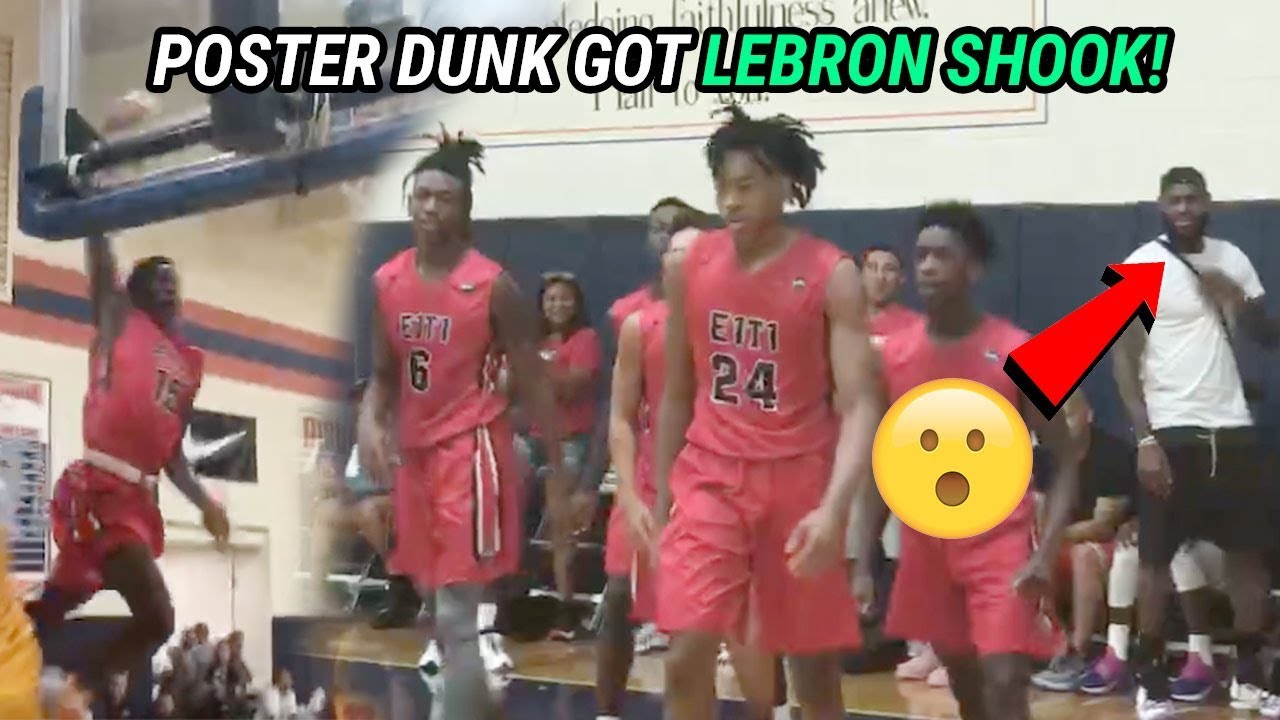 LeBron, D Wade & Bronny Pull Up To INSANE Zaire Wade AAU Game! Buzzer Beater For BEST TEAM In Nation