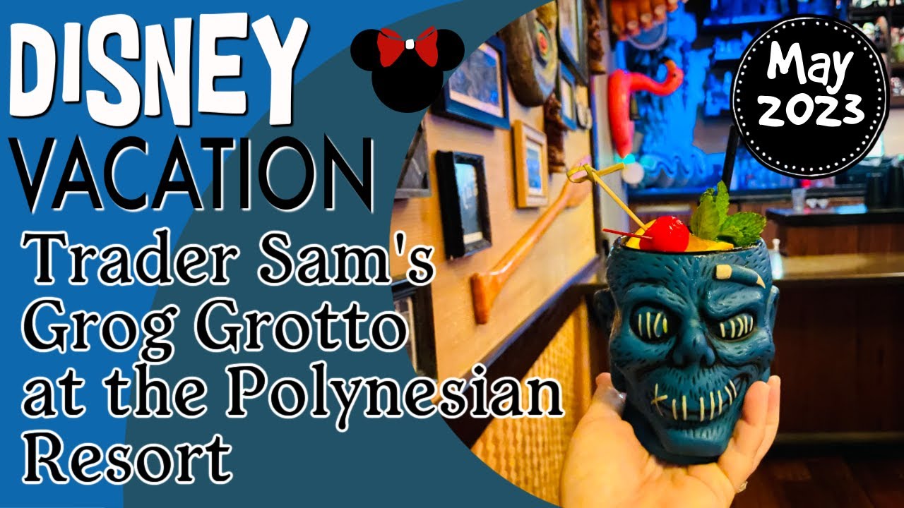 Disney World Trader Sam's Grog Grotto Experience at Disney's Polynesian Resort A DISNEY MUST DO