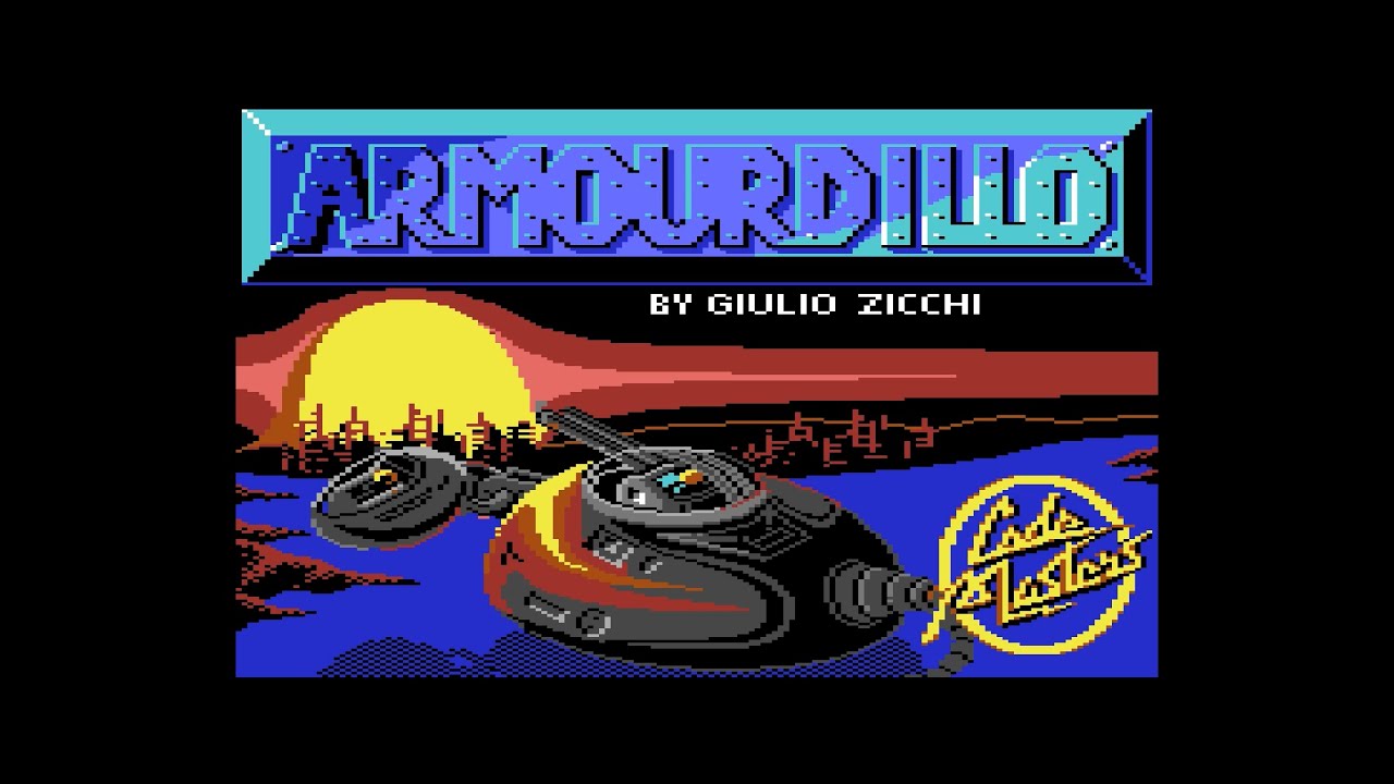 Commodore 64 Gameplay - Armourdillo   (Not completable?)