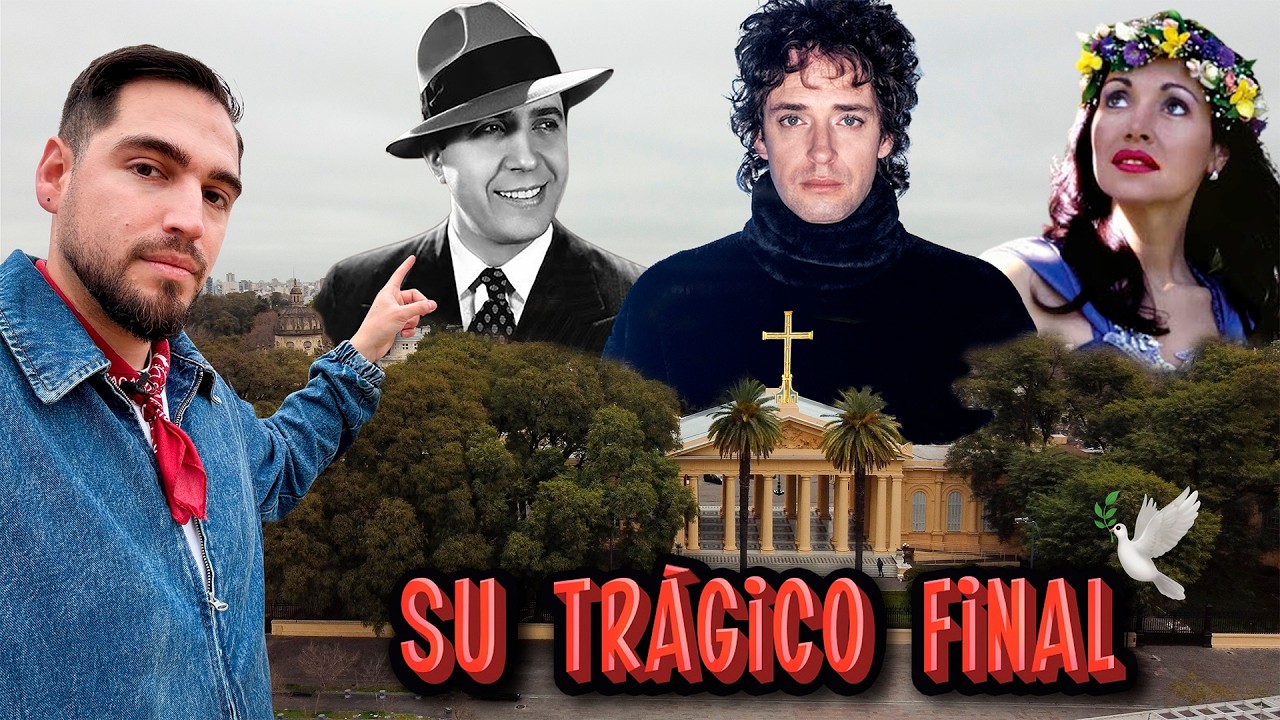 😱 ¿POR QUÉ la TUMBA de CERATI es TAN FEA? ✝️ VISITÉ el CEMENTERIO de los ARTISTAS 🕊️